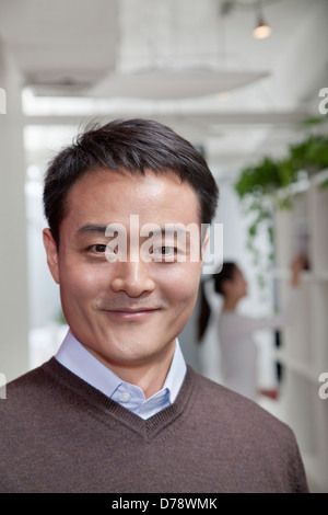 Businessman in the office, portrait Stock Photo