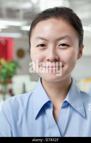 Businesswoman in the office, portrait Stock Photo