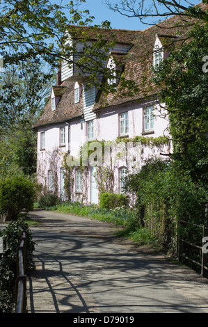 The old mill building at Brudon, Sudbury. Stock Photo