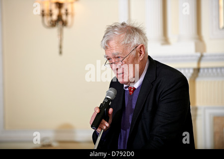 Richard Ingrams at the Oldie Literary Lunch 16/4/13 Stock Photo