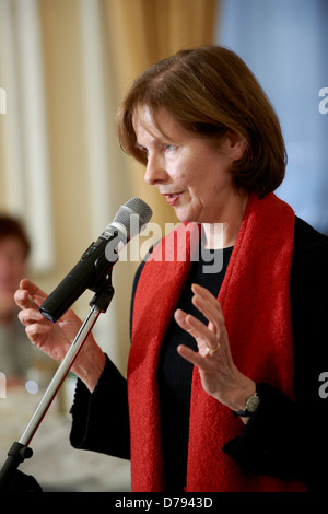 Posy Simmonds at the Oldie Literary Lunch 16/4/13, Stock Photo