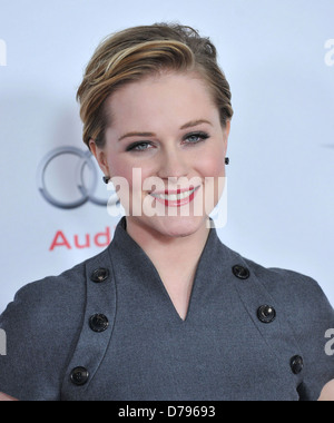 Evan Rachel Wood AFI Fest 2011 presents the Los Angeles Times Young Hollywood panel held at Grauman's Chinese Theatre Stock Photo