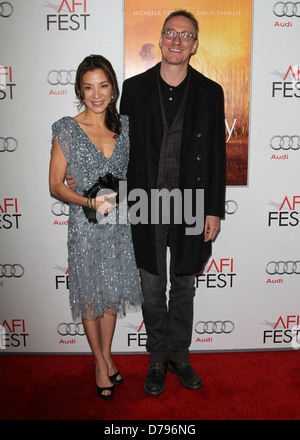 Michelle Yeoh, David Thewlis AFI Fest 2011 Premiere Of 'The Lady' held at Grauman's Chinese Theatre Hollywood, California - Stock Photo