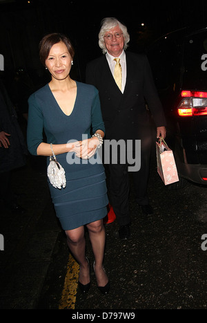 Thomas Mesereau, Jr and Susan Yu 'Michael Jackson: The Life of an Icon' film premiere after party at the Connaught Rooms - Stock Photo