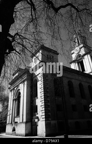 St Anne's Limehouse Stock Photo