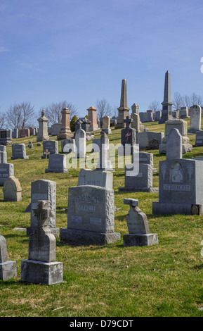 Graveyard Hill Stock Photo