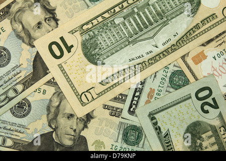 american dollars background Stock Photo