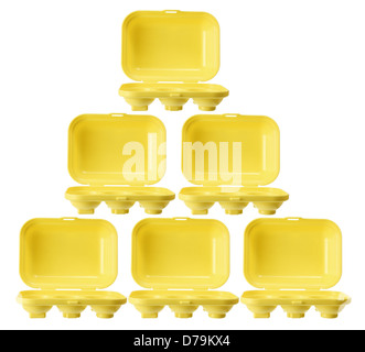 Egg Cartons Stock Photo
