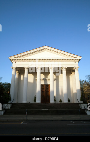 A view of the Trinity United Methodist Church in Charleston, South Carolina Stock Photo