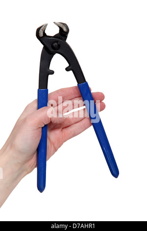 Metal cutters Stock Photo