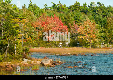 Eagle Lake, Acadia NP, Maine, USA Stock Photo