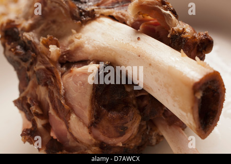 Cooked Ham Hock Stock Photo