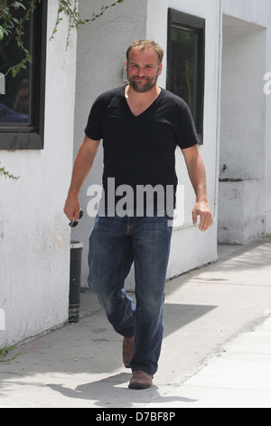 Actor David DeLuise is seen leaving an AA meeting in West Hollywood Los
