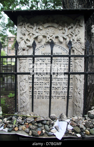 The Grave Of The Rama (also: Rema), Rabbi Moses Isserles (Moshe ...