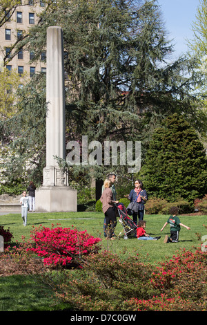 Brooklyn Botanic Garden, New York, NY Stock Photo