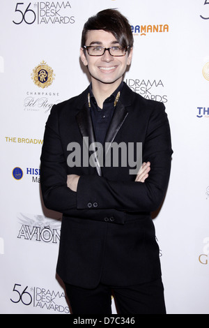 Christian Siriano 56th Annual Drama Desk Awards held at Manhattan Center - Arrivals New York City, USA - 23.05.11 Stock Photo