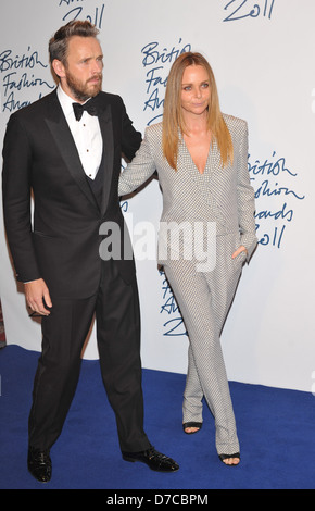 Stella McCartney and Alasdhair Willis 2011 British Fashion Awards held at the Savoy Hotel - Arrivals. London, England - Stock Photo