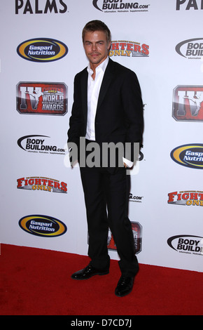 Derek Hough 4th Annual Fighters Only World Mixed Martial Arts Awards 2011 at The Palms Casino Hotel Las Vegas, Nevada - Stock Photo