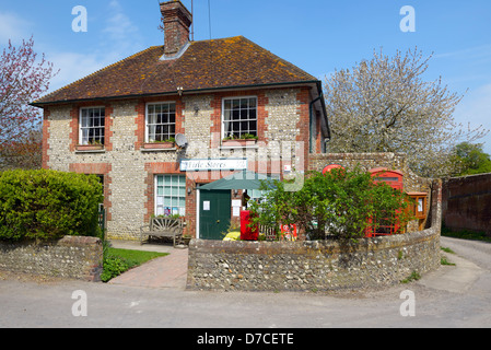 'Firle Stores', the village store and Post Office, Firle, East Sussex, UK Stock Photo