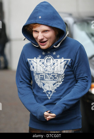 Ed Sheeran at the ITV studios London, England - 29.11.11 Stock Photo