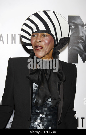 Cicely Tyson Opening night of the Broadway play 'The Mountaintop' at the Bernard B Jacobs Theatre - Arrivals. New York City, Stock Photo