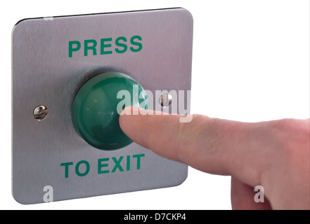 Door Release Button Green Sign Stock Vector by ©mnaleen.gmail.com