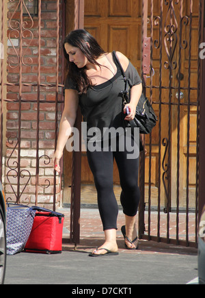 Ricki Lake 'Dancing With The Stars' celebrities outside the dance rehearsal studios Los Angeles, California - 15.10.11 Stock Photo