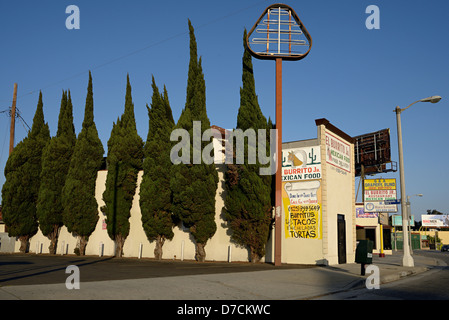 la brea boulevard los angeles Stock Photo