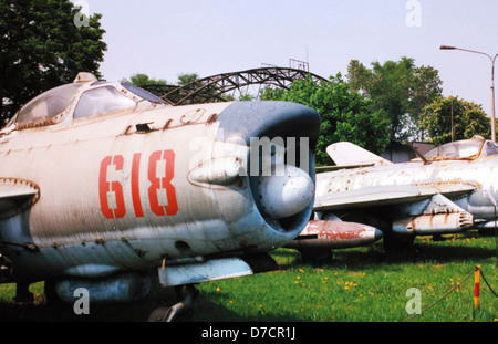 The Mikoyan-Gurevich MiG-17, known as the Fresco, was a Soviet-built ...