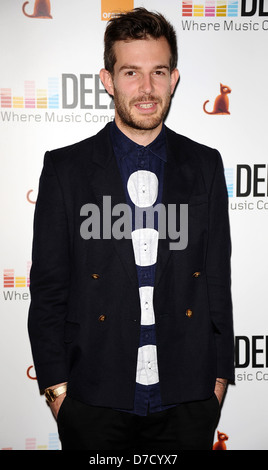 Welsh-born Rod Thomas of Bright Light Bright attends Deezer, the music streaming service launch in the UK, at the Hospital Stock Photo