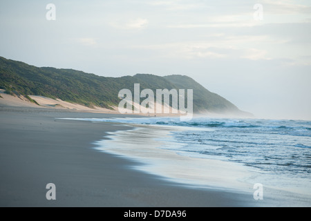 Beach, Ponta Malongane, Mozambique Stock Photo