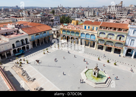 Plaza Vieja, Havana, Cuba Stock Photo