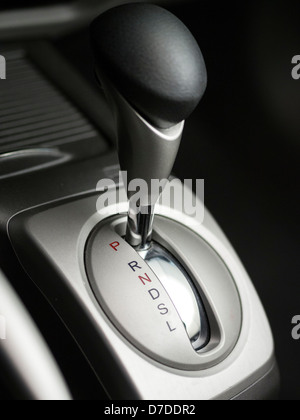 Automatic gearbox lever Stock Photo