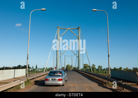 Bridge over the Limpopo river, Xai-Xai, Mozambique Stock Photo