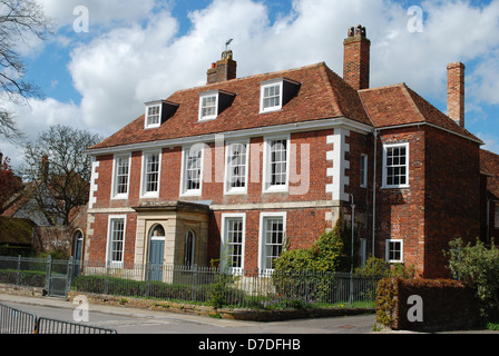 Around Salisbury Cathedral Close Stock Photo