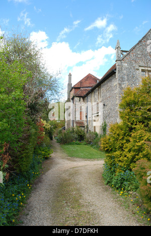 Around Salisbury Cathedral Close Stock Photo