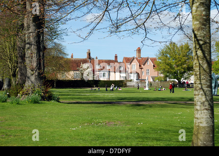 Around Salisbury Cathedral Close Stock Photo