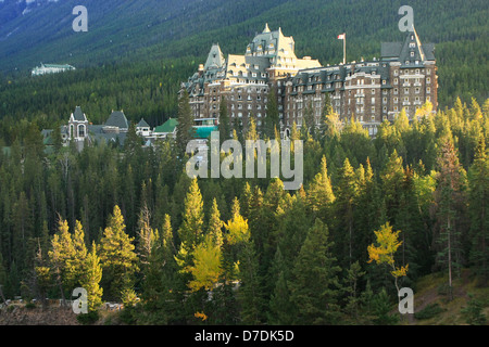 Banff Springs Hotel, Alberta, Canada Stock Photo