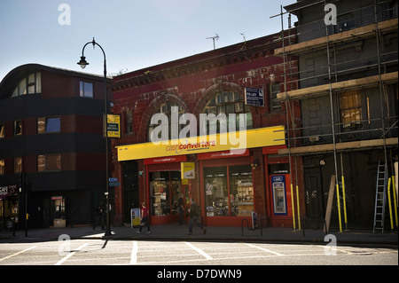 The disused South Kentish Town Underground Station, London, UK Stock Photo