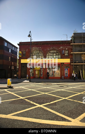 The disused South Kentish Town Underground Station, London, UK Stock Photo