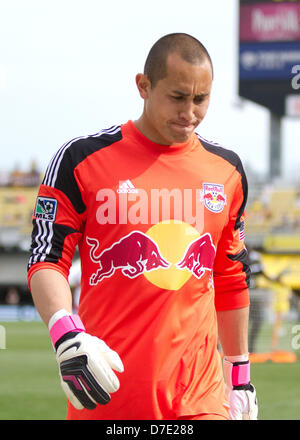 New York Red Bulls Goalkeeper Carlos Miguel Coronel (31) Directs ...