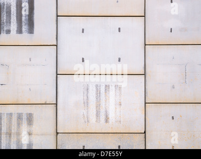 Concrete background in horizontal composition Stock Photo