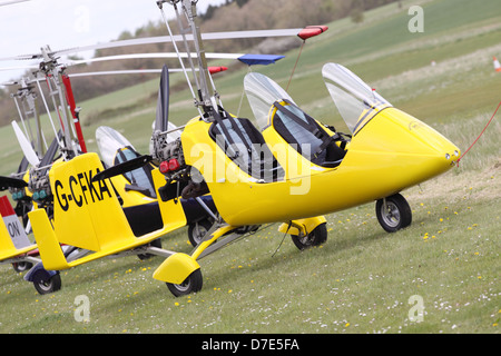 Gyrocopters at Popham airfield England UK Stock Photo: 56245366 - Alamy