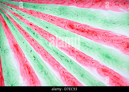 colourful stripes made from paint as background Stock Photo