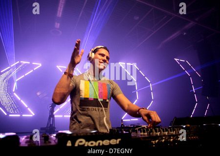 DJMag top-20 DJ: Tiesto Stock Photo