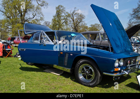 Jensen interceptor at Woburn Classic car show Stock Photo