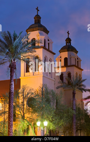 St. Mary's Basilica, Phoenix, Arizona USA Stock Photo