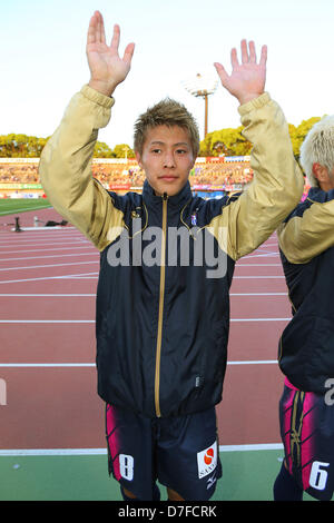 Yoichiro Kakitani (Cerezo),  May 3, 2013 - Football / Soccer :  2013 J.LEAGUE Division 1, 9th Sec  match between Shonan Bellmare 0-3 Cerezo Osaka  at Shonan BMW Stadium Hiratsuka, Kanagawa, Japan.  (Photo by Daiju Kitamura/AFLO SPORT) Stock Photo