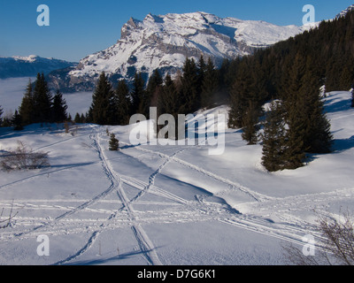 bellevue,les houche,haute savoie,france Stock Photo