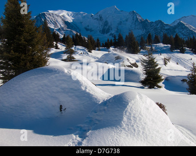 bellevue,les houche,haute savoie,france Stock Photo